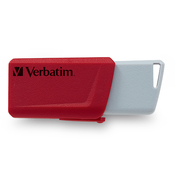 Verbatim USB flash disk USB 3.0 3.2 Gen 1 32GB Store N Click mix kolorow 49308 USB A z wysuwanym złączem. 2 szt - obrazek 3