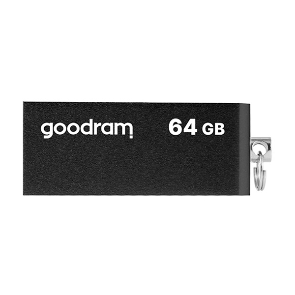 Goodram USB flash disk USB 2.0 64GB UCU2 czarny UCU2 0640K0R11 USB A z obrotową osłoną - obrazek 5