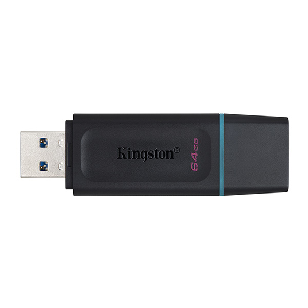 Kingston USB flash disk USB 3.0 3.2 Gen 1 64GB DataTraveler Exodia czarny DTX 64GB USB A z osłoną - obrazek 3