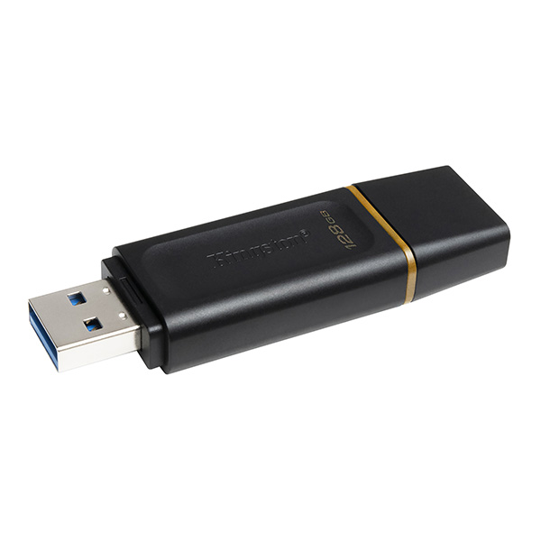 Kingston USB flash disk USB 3.0 3.2 Gen 1 128GB DataTraveler Exodia czarny DTX 128GB USB A z osłoną - obrazek 5