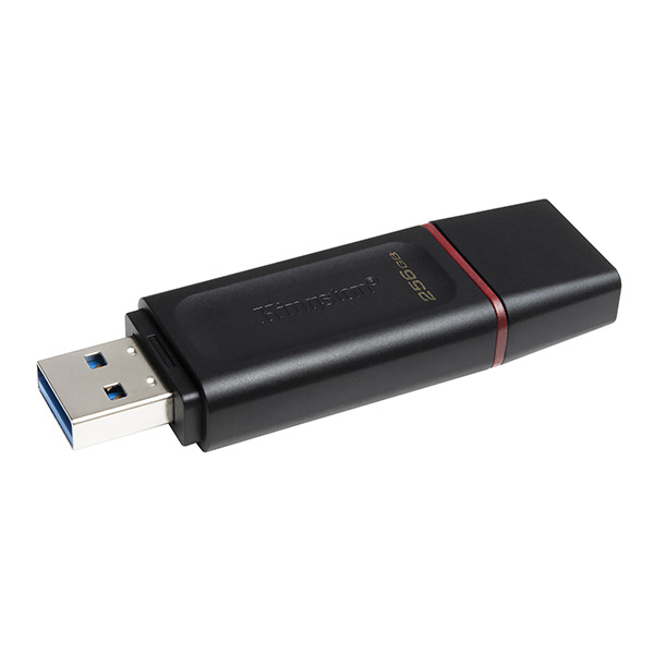 Kingston USB flash disk USB 3.0 3.2 Gen 1 256GB DataTraveler Exodia czarny DTX 256GB USB A z osłoną - obrazek 5