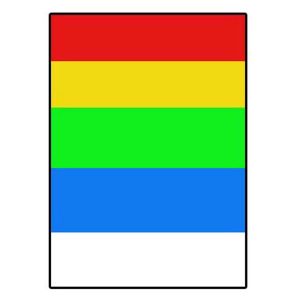 Logo etykiety 210mm x 297mm A4 matowe kolorowy mix 1 etykieta 180g m2 pakowany po 10 szt. do drukarek atramentowych i laser