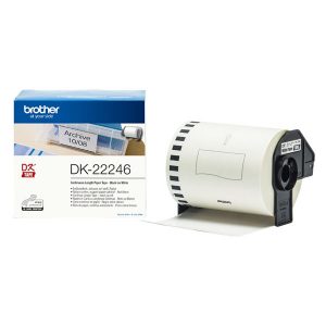 Brother rolki papierowe 103mm x 30.48m biała DK22246 do drukarek typu QL