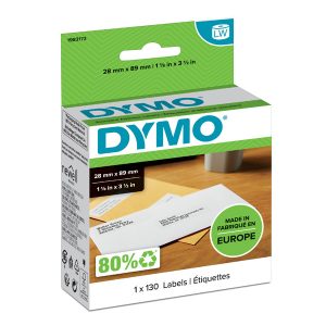 Dymo etykiety papierowe 89mm x 28mm białe adresowa 130 szt. 1983173