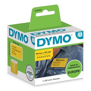 Dymo etykiety papierowe 101mm x 54mm żołte adresowe 220 szt. 2133400
