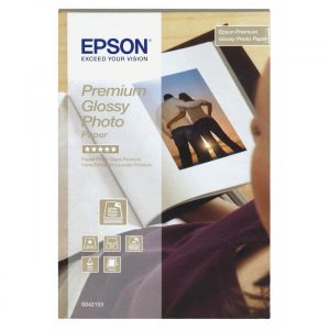 Epson Premium Glossy Photo Pa foto papier połysk biały Stylus Color Photo Pro 10x15cm 4x6 Inch  255 g m2 40 szt. C13S042153