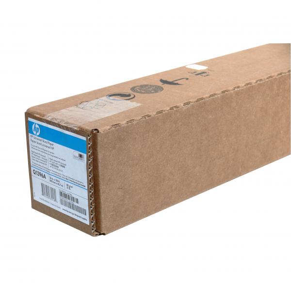 HP 610 45.7 Universal Bond Paper matowy 24 Inch Q1396A 80 g m2 papier 610mmx45.7m biały do drukarek atramentowych rolka uniw