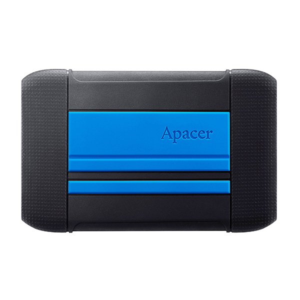 Apacer zewnętrzny dysk twardy AC633 2.5 Inch USB 3.0 3.2 Gen 1 4TB AP4TBAC633U 1 niebieski wstrząsoodporny odporny na kurz i - obrazek 2