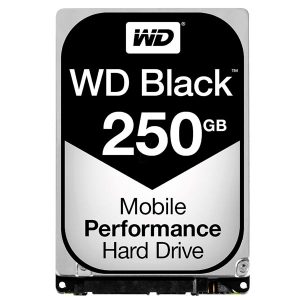 Western Digital wewnętrzny dysk twardy WD Black 2.5 Inch SATA III 250GB WD2500LPLX