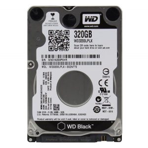 Western Digital wewnętrzny dysk twardy WD Black 2.5 Inch SATA III 320GB WD3200LPLX