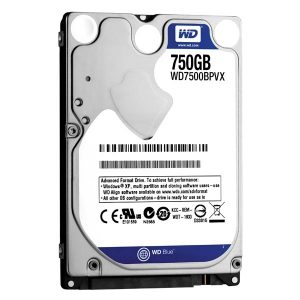 Western Digital wewnętrzny dysk twardy WD Blue 2.5 Inch SATA III 075TB 750GB WD7500BPVX