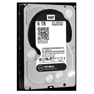 Western Digital wewnętrzny dysk twardy WD Black 3.5 Inch SATA III 6TB 6000GB WD6001FZWX