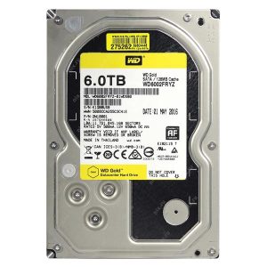 Western Digital wewnętrzny dysk twardy WD Gold Raid 3.5 Inch SATA III 6TB 6000GB WD6002FRYZ