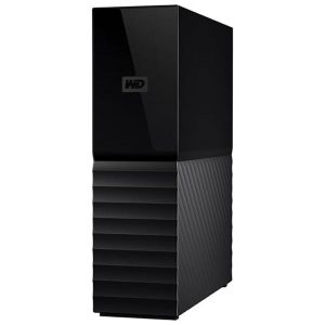 Western Digital zewnętrzny dysk twardy My Book 3.5 Inch USB 3.0 3.2 Gen 1 8TB WDBBGB0080HBK czarny