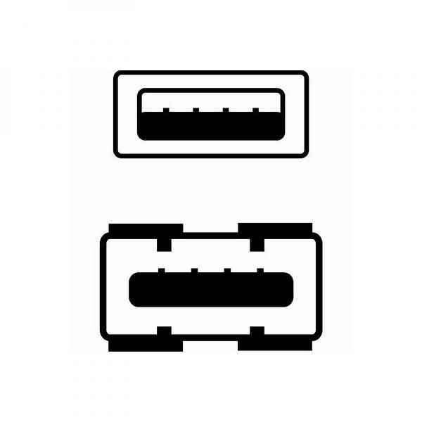 Przedłużacz USB 2.0 USB A samec USB A F 3m czarny Logo blistr - obrazek 4