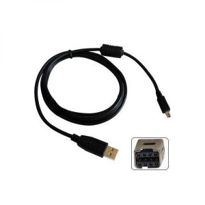 USB kabel 2.0 USB A samec  8 pin M 1.8m czarny Logo MINOLTA 26726