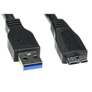 USB kabel 3.0 USB A samec  0.5m czarny