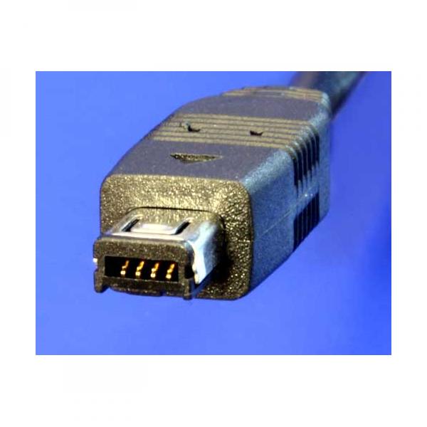 USB kabel 2.0 USB A samec 4 pin M 1.8m czarny Logo HIROSE - obrazek 2