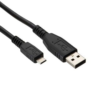 USB kabel 2.0 USB A samec  1.8m czarny