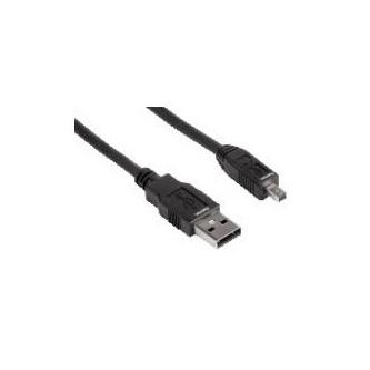 USB kabel 2.0 USB A samec  8 pin M 1.8m czarny PANASONIC 25947