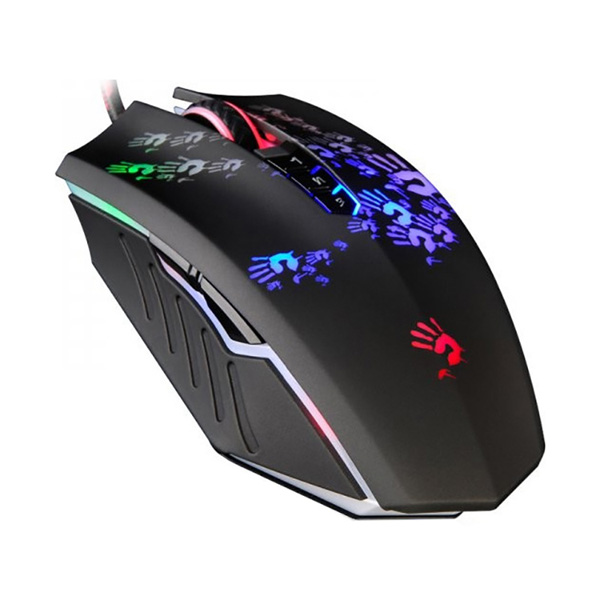 A4Tech Mysz BLOODY A60A 6200DPI optyczna 8kl. przewodowa USB color do gry podświetlenie RGB - obrazek 3