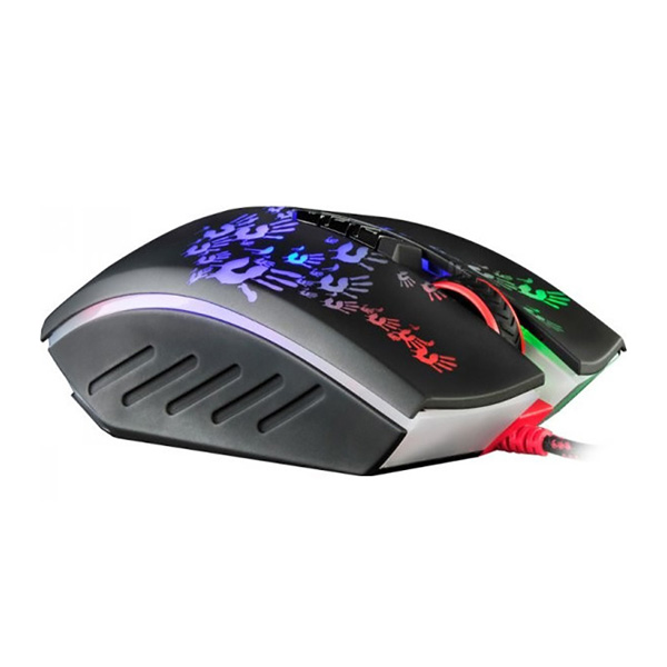 A4Tech Mysz BLOODY A60A 6200DPI optyczna 8kl. przewodowa USB color do gry podświetlenie RGB - obrazek 5