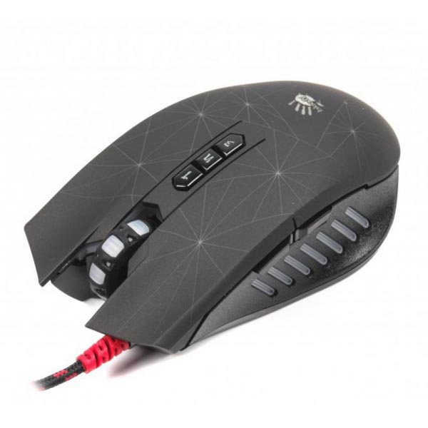 A4Tech mysz Bloody P81S STARLIGHT 8000DPI optyczna 8kl. przewodowa USB czarna do gry CORE 3 podświetlenie - obrazek 3