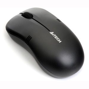 A4Tech Mysz G3 230N 1 1000DPI 2.4 GHz optyczna 3kl. bezprzewodowa czarna 1 szt AA klasyczna V Track