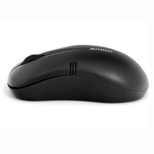 A4Tech Mysz G3 230N 1 1000DPI 2.4 GHz optyczna 3kl. bezprzewodowa czarna 1 szt AA klasyczna V Track - obrazek 2