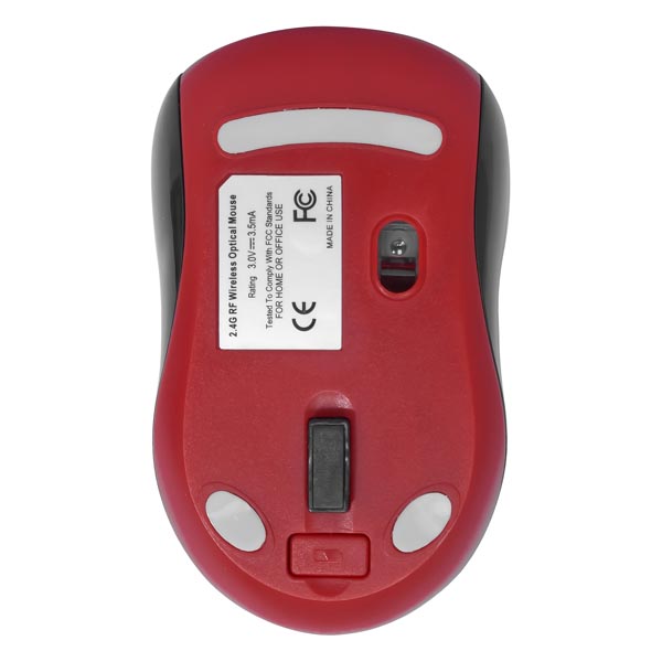 Defender Mysz Dacota MS 155 2000DPI 2.4 GHz laserowa 4kl. bezprzewodowa czarna 1 szt AA - obrazek 3