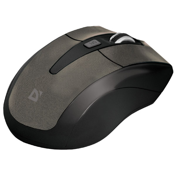 Defender Mysz Accura MM 965 1600DPI optyczna 6kl. bezprzewodowa brązowa 2 szt AAA - obrazek 3