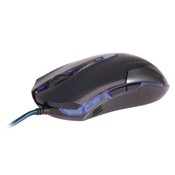 E blue Mysz Cobra EMS653 3000DPI optyczna 6kl. przewodowa USB czarna - obrazek 4