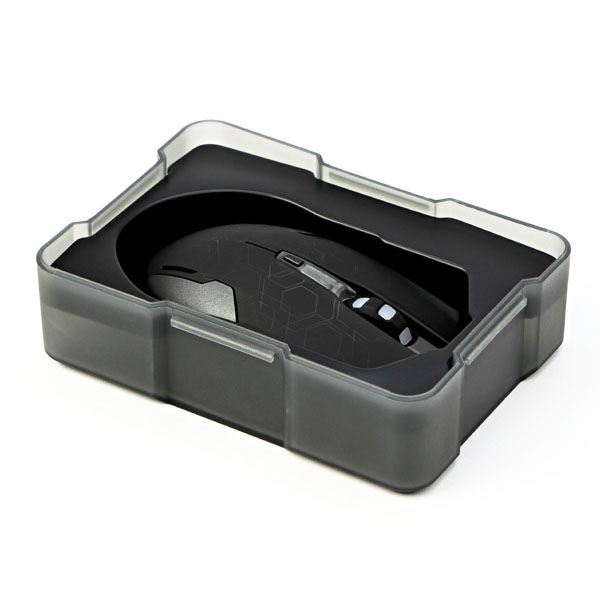 E blue Mysz Auroza EMS636 Hexagon 2500DPI optyczna 6kl. przewodowa USB czarna do gry - obrazek 11