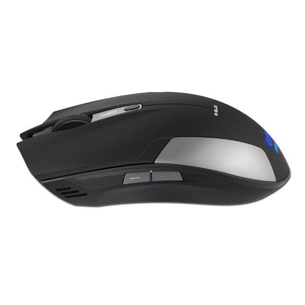 E blue Mysz Cobra Jr. 1750DPI 2.4 GHz optyczna 6kl. bezprzewodowa czarna 2 szt AAA - obrazek 7