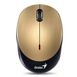 Genius Mysz NX 9000BT 1200DPI Bluetooth optyczna 3kl. bezprzewodowa złota wbudowany akumulator bluetooth