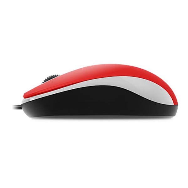 Genius Mysz DX 110 1000DPI optyczna 3kl. przewodowa USB czerwona standardowy uniwersalny - obrazek 4