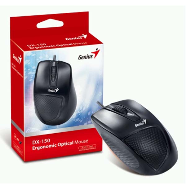 Genius Mysz DX 150 1200DPI optyczna 3kl. przewodowa USB czarna - obrazek 3