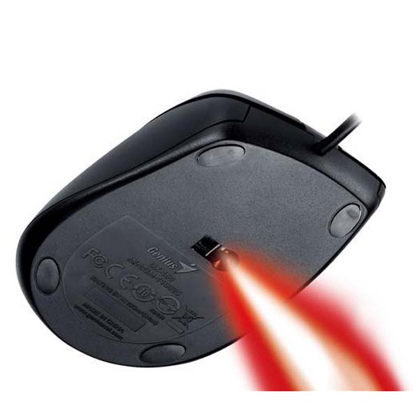 Genius Mysz DX 150 1200DPI optyczna 3kl. przewodowa USB czarna - obrazek 4