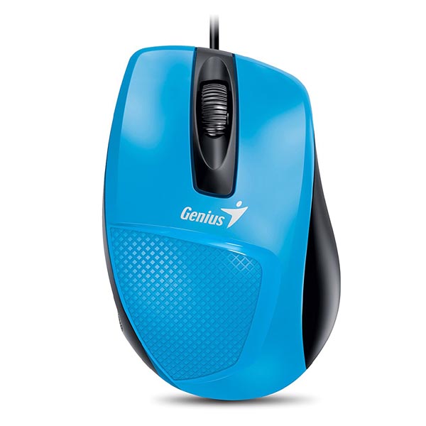 Genius Mysz DX 150 1200DPI optyczna 3kl. przewodowa USB niebieska 31010231105 - obrazek 2