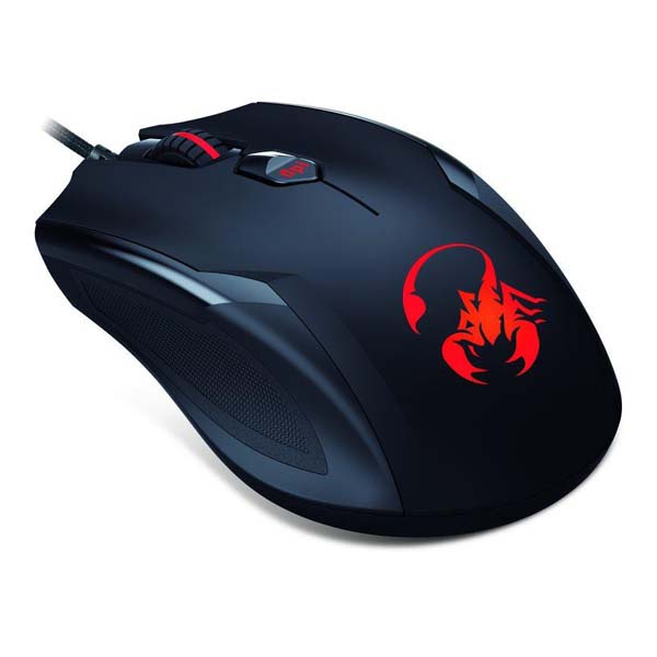 Genius Mysz GX GAMING AMMOX X 1 400 3200DPI optyczna 4kl. przewodowa USB czarna przewodowa
