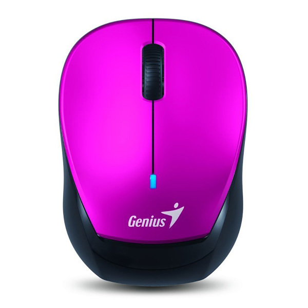 Genius Mysz 9000R V3 1200DPI 2.4 GHz optyczna 3kl. bezprzewodowa USB fioletowy AA - obrazek 2