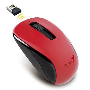 Genius Mysz NX 7005 1200DPI 2.4 GHz optyczna 3kl. bezprzewodowa USB czerwona AA