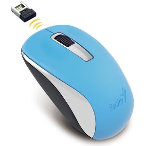 Genius Mysz NX 7005 1200DPI 2.4 GHz optyczna 3kl. bezprzewodowa USB niebieska AA