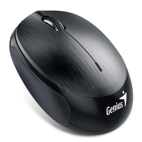 Genius Mysz NX 9000BT 1200DPI Bluetooth optyczna 3kl. bezprzewodowa szara wbudowany akumulator bluetooth - obrazek 2