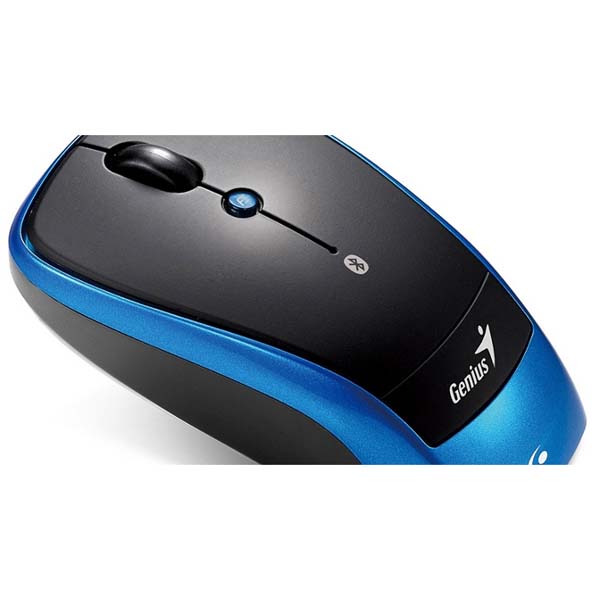 Genius Mysz Traveler 9005BT 1200DPI bluetooth optyczna 4kl. bezprzewodowa czarno niebieski 1 szt AA - obrazek 4