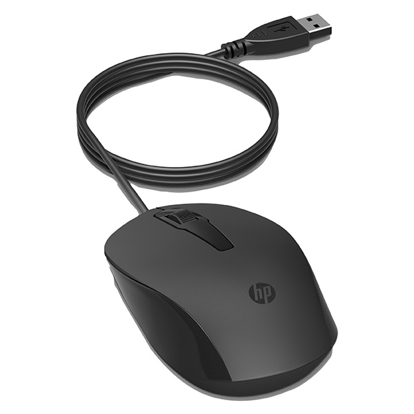 HP Mysz 150 1600DPI optyczna 3kl. przewodowa USB czarna 1 szt Windows 7810 Mac 10.1 i wyższe - obrazek 7