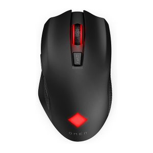 HP Mysz Omen Vector 16000DPI 2.4 GHz optyczna 6kl. bezprzewodowa czarna Windows 10