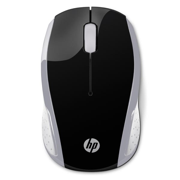 HP Mysz 200 Pike Silver 1000DPI 2.4 GHz optyczna 3kl. bezprzewodowa srebrna 2 szt AAA MacOS X 10.xGoogle Chrome OS MS - obrazek 2