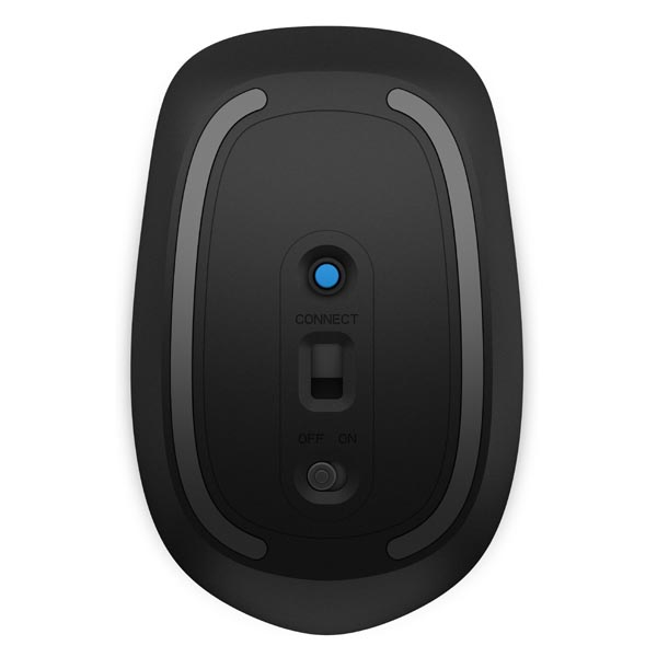 HP Mysz 200 Pike Silver 1200DPI Bluetooth optyczna 3kl. bezprzewodowa srebrna 1 szt AAA Apple MacOS Microsoft Win 7 8 10 - obrazek 3