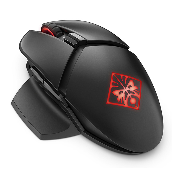 HP Mysz OMEN Photon 16000DPI optyczny 11kl. bezprzewodowa czarna Xbox PlayStation Windows 10 MacOS 10.11